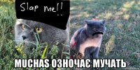  muchas озночає мучать