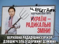  верховна радад шинээр нэр дэвшигч элбэгдоржийг дэмжих