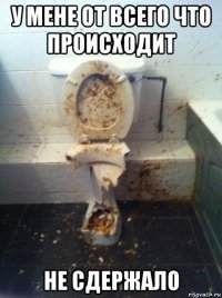 у мене от всего что происходит не сдержало