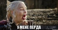  у мене перда