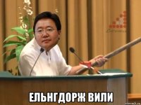 ельнгдорж вили