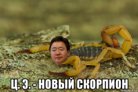  ц. э. - новый скорпион