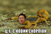  ц. е. є новий скорпіон