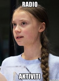 radio aktiviti