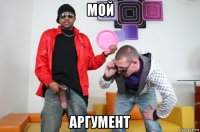 мой аргумент