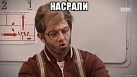 насрали 