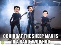  ochirbat the sheep man is in a band, woo hoo