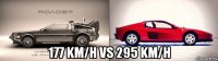  177 km/h vs 295 km/h