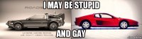 i may be stupid and gay