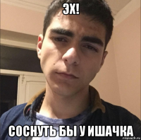 эх! соснуть бы у ишачка