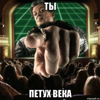 ты петух века
