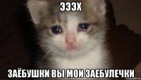 эээх заёбушки вы мои заебулечки