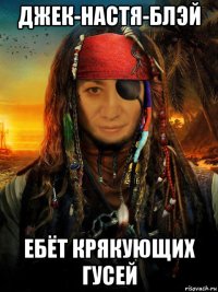 джек-настя-блэй ебёт крякующих гусей