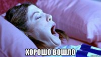  хорошо вошло