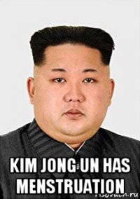  kim jong un has menstruation