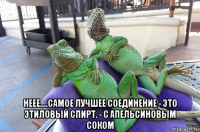  неее....самое лучшее соединение - это этиловый спирт. - с апельсиновым соком