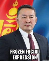  frozen facial expression