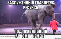 заслуженный главпетух ресурса под правильный аккомпанемент