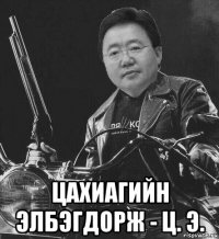  цахиагийн элбэгдорж - ц. э.