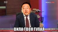  вила твоя тупая