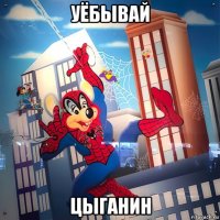 уёбывай цыганин