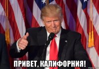  привет, калифорния!