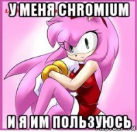 у меня chromium и я им пользуюсь