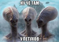 ну чё там у петухов