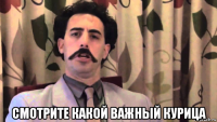  смотрите какой важный курица