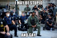 i may be stupid and gay