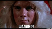  шалим?!