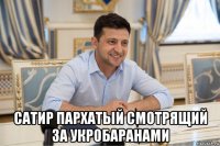  сатир пархатый смотрящий за укробаранами