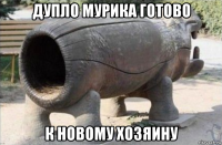 дупло мурика готово к новому хозяину