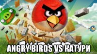  angry birds vs катури