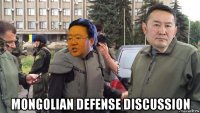  mongolian defense discussion