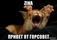 zina привет от горсовет