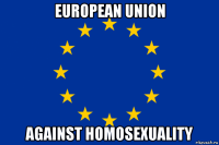 european union against homosexuality