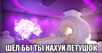  шёл бы ты нахуй петушок