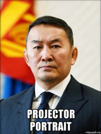  projector portrait