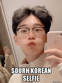  sourh korean selfie