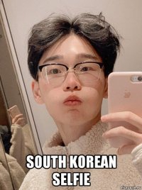  south korean selfie