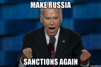 make russia sanctions again
