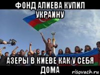 фонд алиева купил украину азеры в киеве как у себя дома