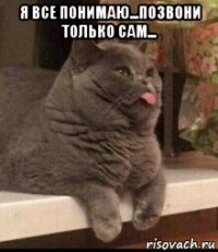 я все понимаю...позвони только сам... 