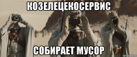 козелецекосервис собирает мусор