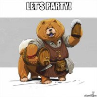 let’s party! 
