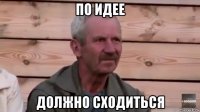 по идее должно сходиться