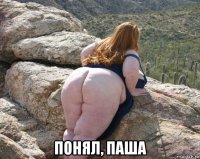  понял, паша