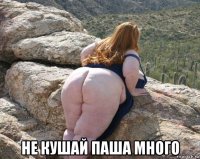  не кушай паша много