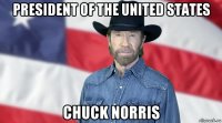 president of the united states chuck norris